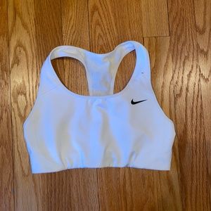 White Nike Sports Bra